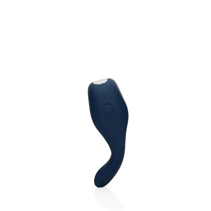 Cockring vibrador para el pene puntiagudo - Azul Baltico