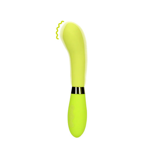 Vibrador de silicona para el punto G - Lime Passion