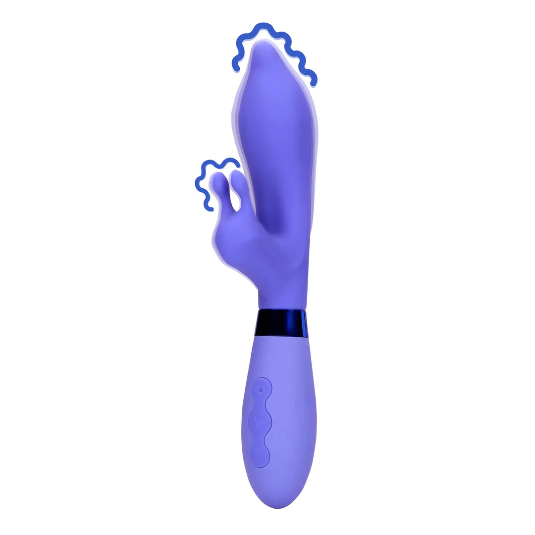 Vibrador de conejo puntiagudo de silicona - Protanopia