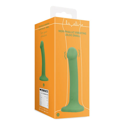Dildo con Vibracion No Fálico - Verde Bosque
