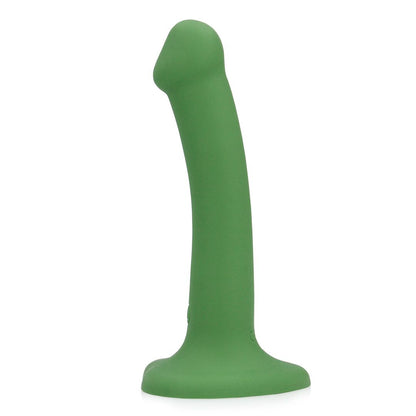 Dildo con Vibracion No Fálico - Verde Bosque