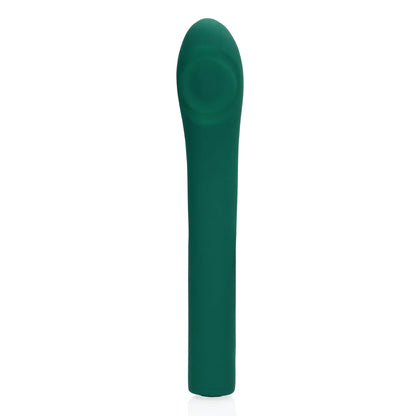 Vibrador de punto G y P - Pulse Wave - Cristal verde
