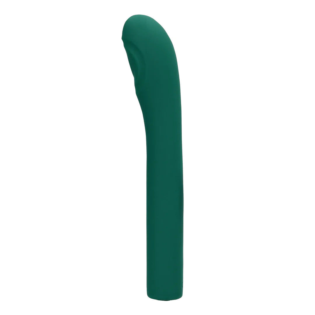 Vibrador de punto G y P - Pulse Wave - Cristal verde