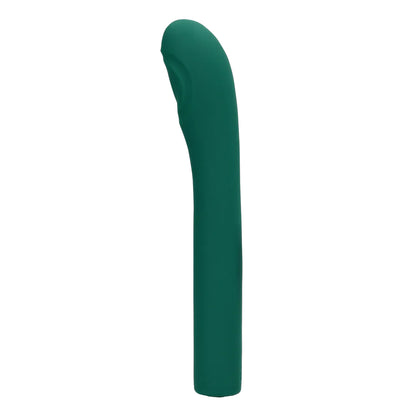 Vibrador de punto G y P - Pulse Wave - Cristal verde
