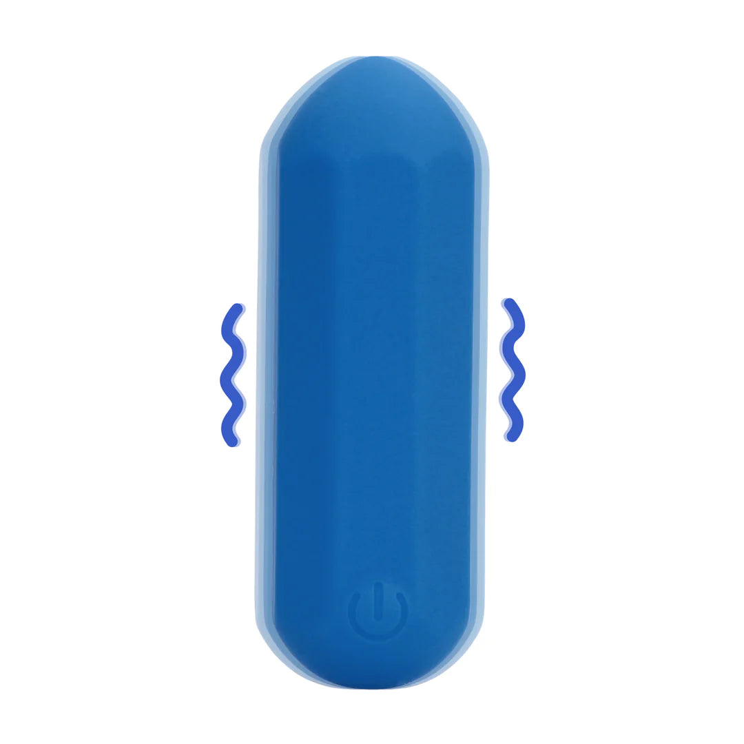 Bala vibradora hexagonal - Azul Jetset