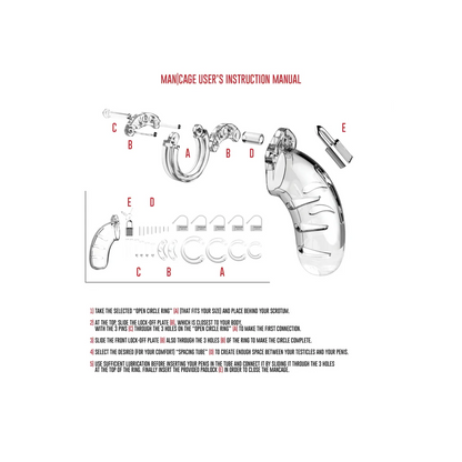 Model 05 Chastity Cock Cage - 5.5" / 14 cm