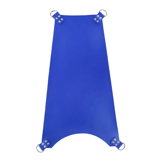 Sling de cuero con 4 puntos azul