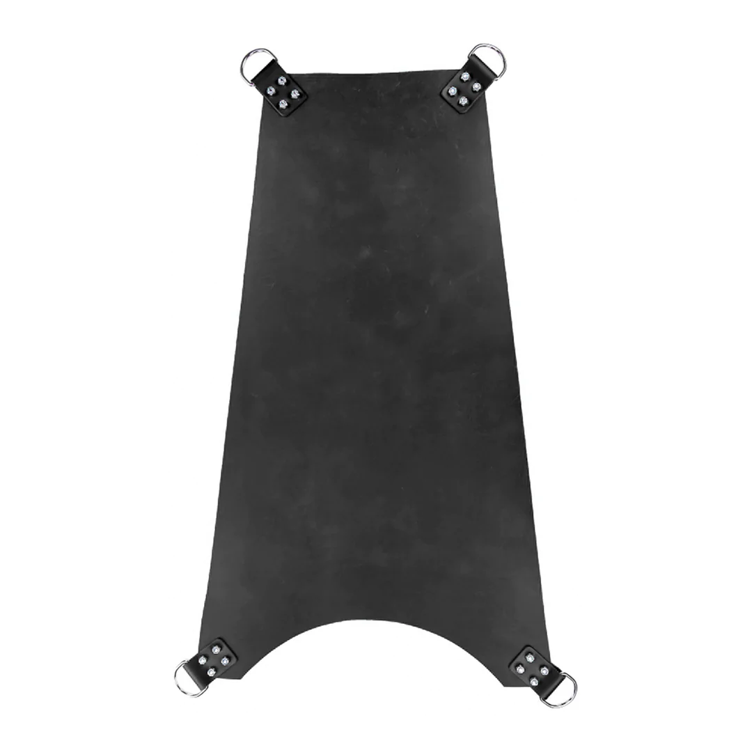 Sling de cuero con 4 puntos Negro