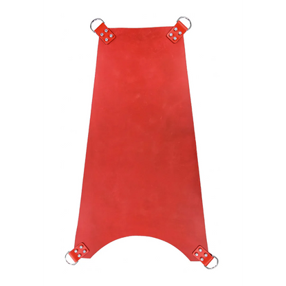 Sling de cuero con 4 puntos Rojo