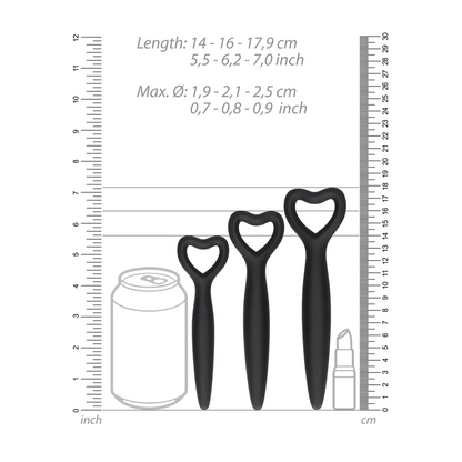 Set Dilatador Vaginal de silicona