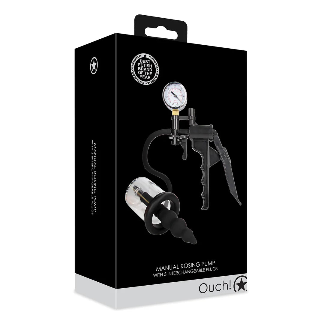 Bomba de vacío anal manual