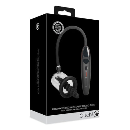 Bomba de vacio anal automatica recargable  - Black