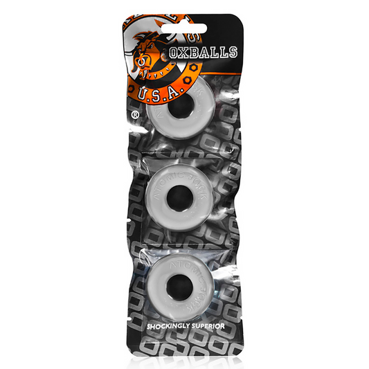 Ringer - 3-pack de Do-Nut-1 Cockrings - Clear