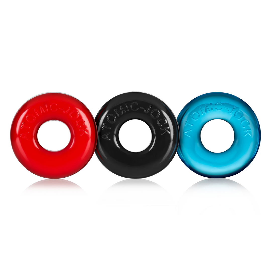 Ringer - 3-pack de Do-Nut-1 Cockrings - Multicolor