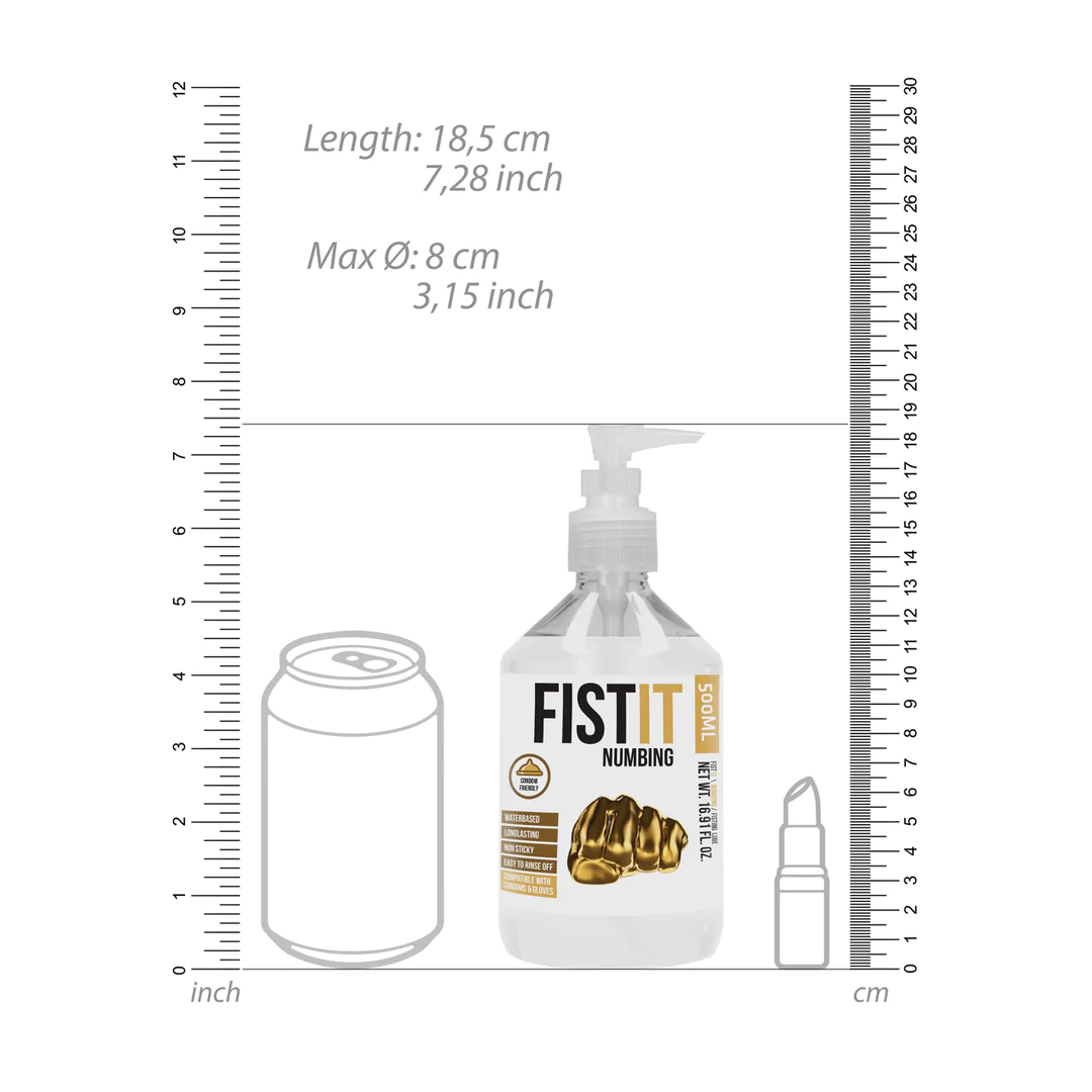 Fist It anal numbing 500ml. dispensador