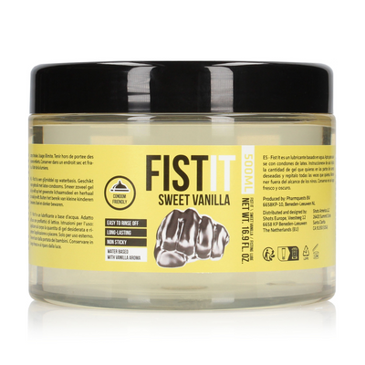 FIST IT Extra Thick Lubricant Vainilla 500 ml.