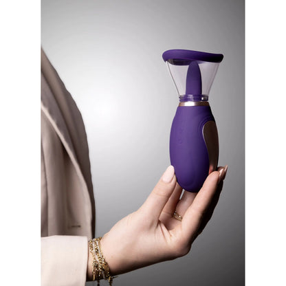 Enhance - Extractor de leche y vulva recargable - Morado