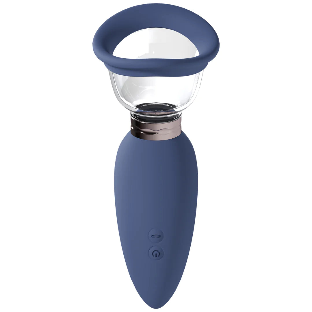 Arousing - Extractor de leche y vulva recargable - Azul