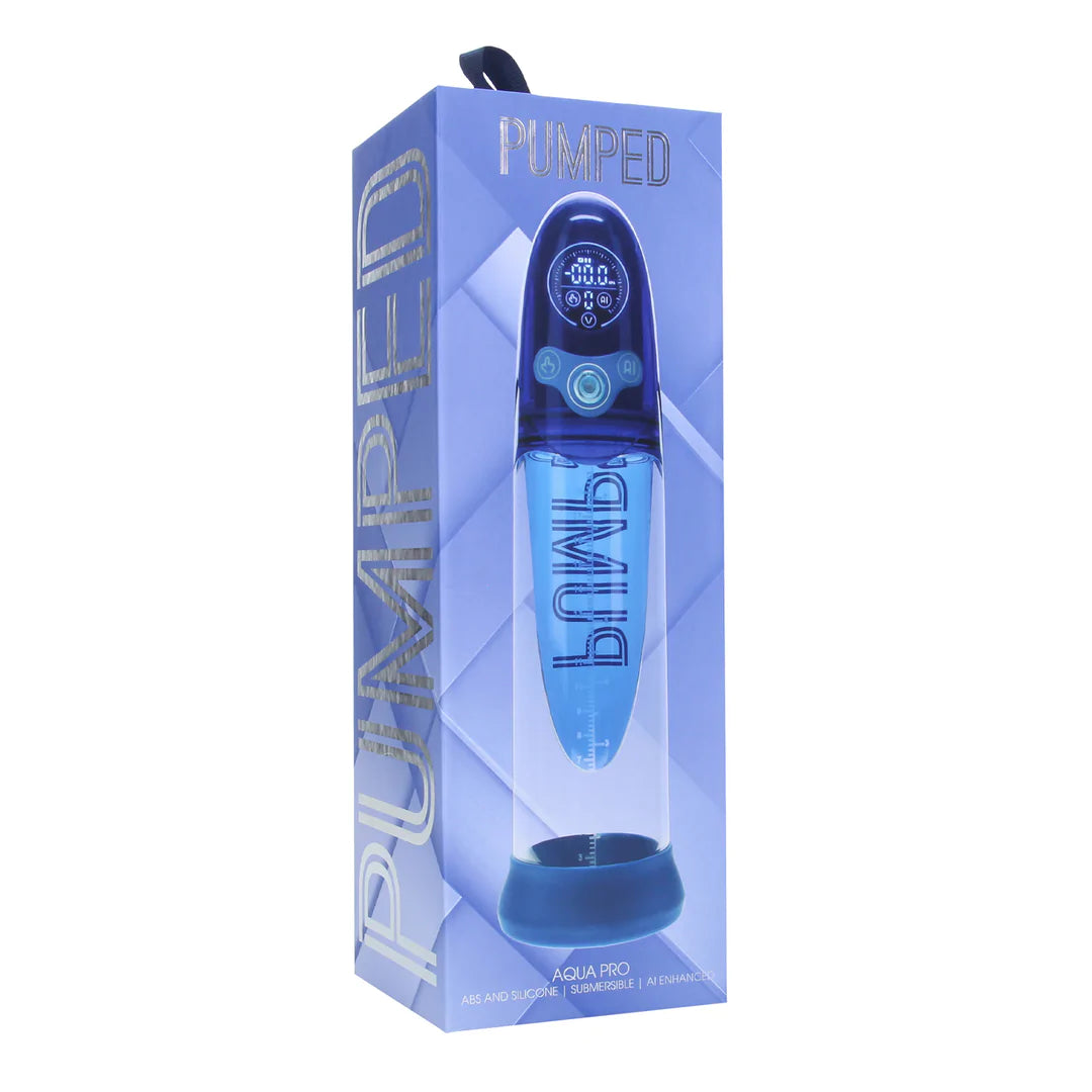 Aqua-Pro - Bomba automática sumergible - Con inteligencia artificial - Azul