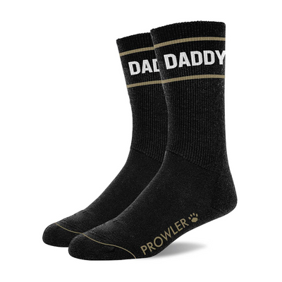 Calcetines Daddy Negro/Blanco