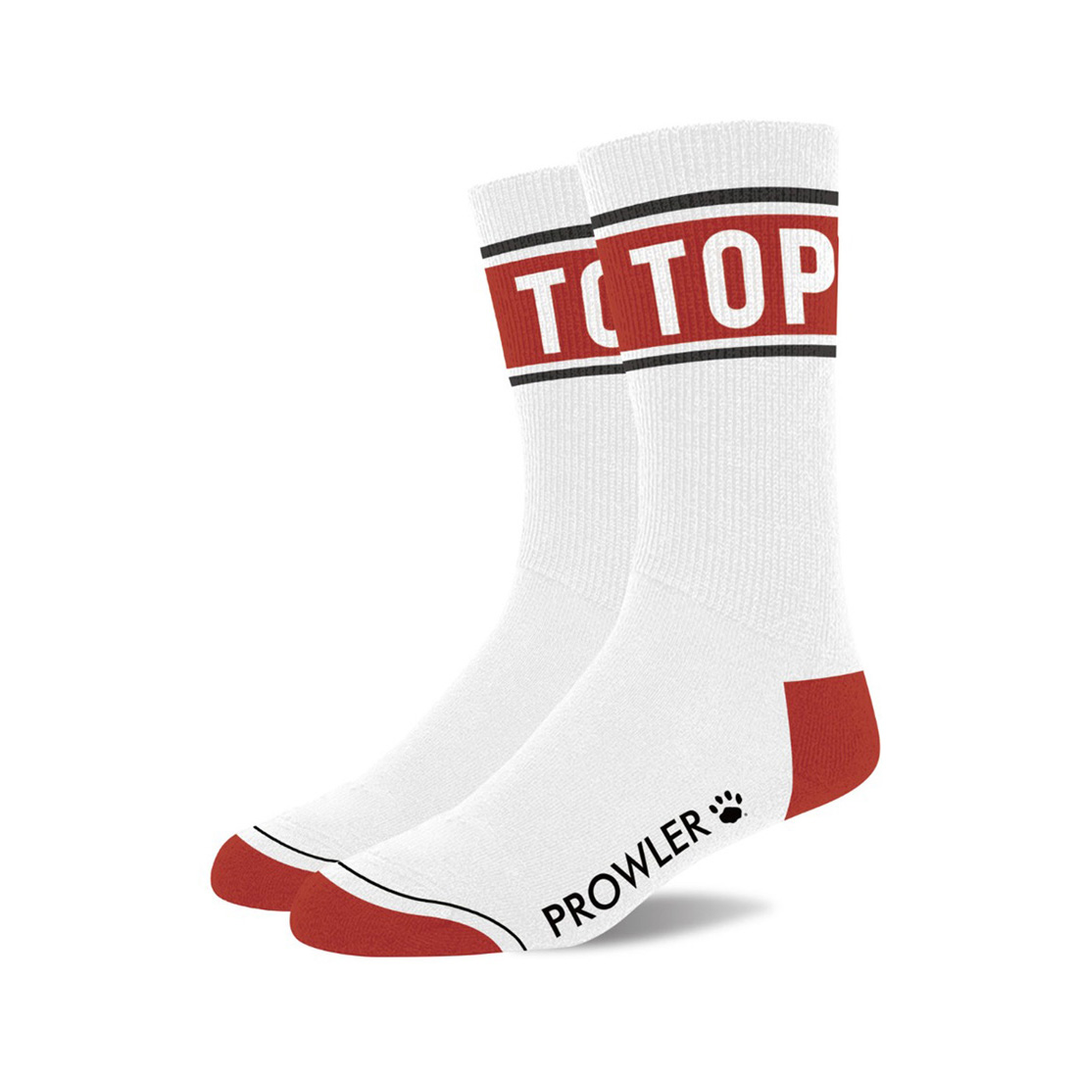 Calcetines TOP Blanco/Rojo