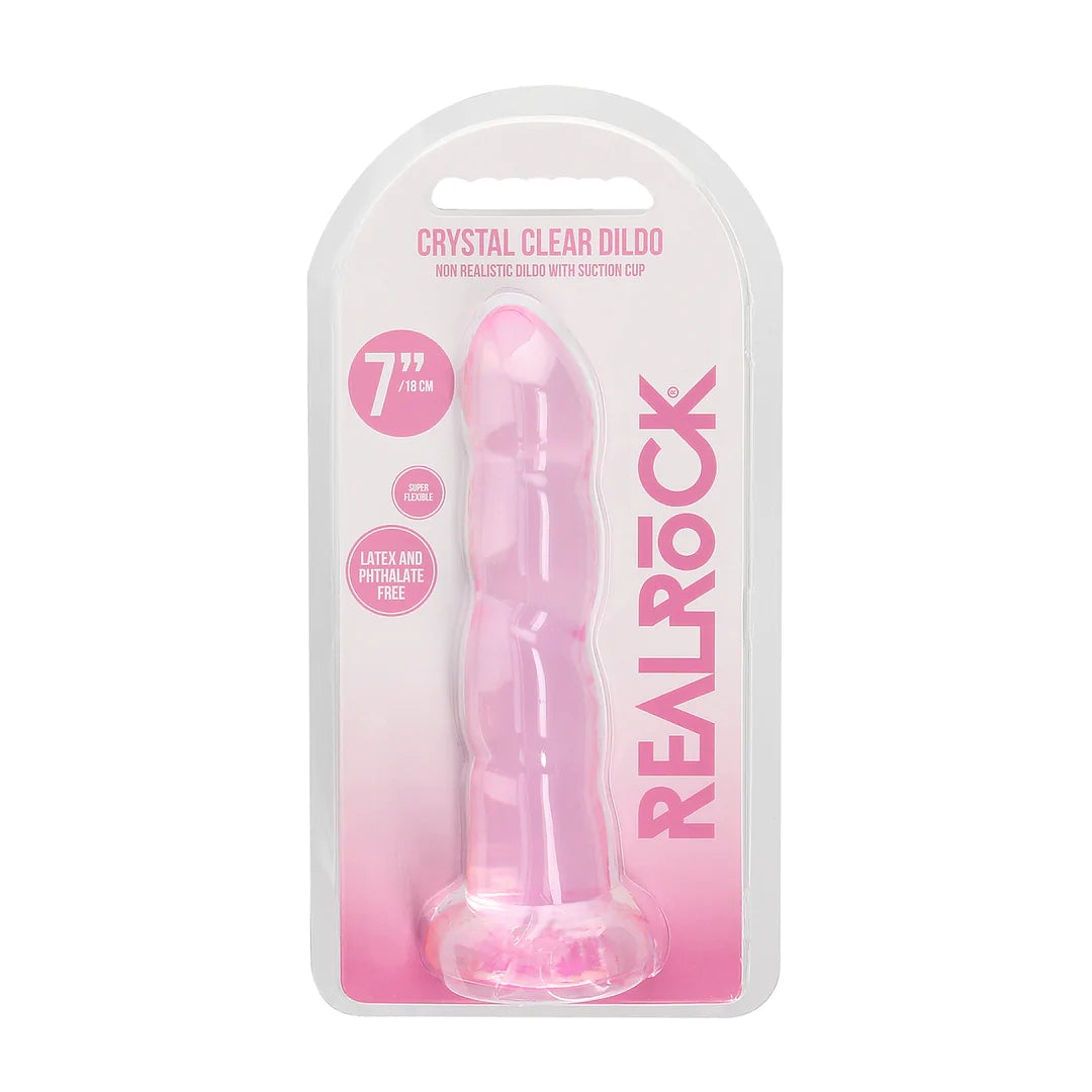 Dildo no realista con ventosa - 17 cm