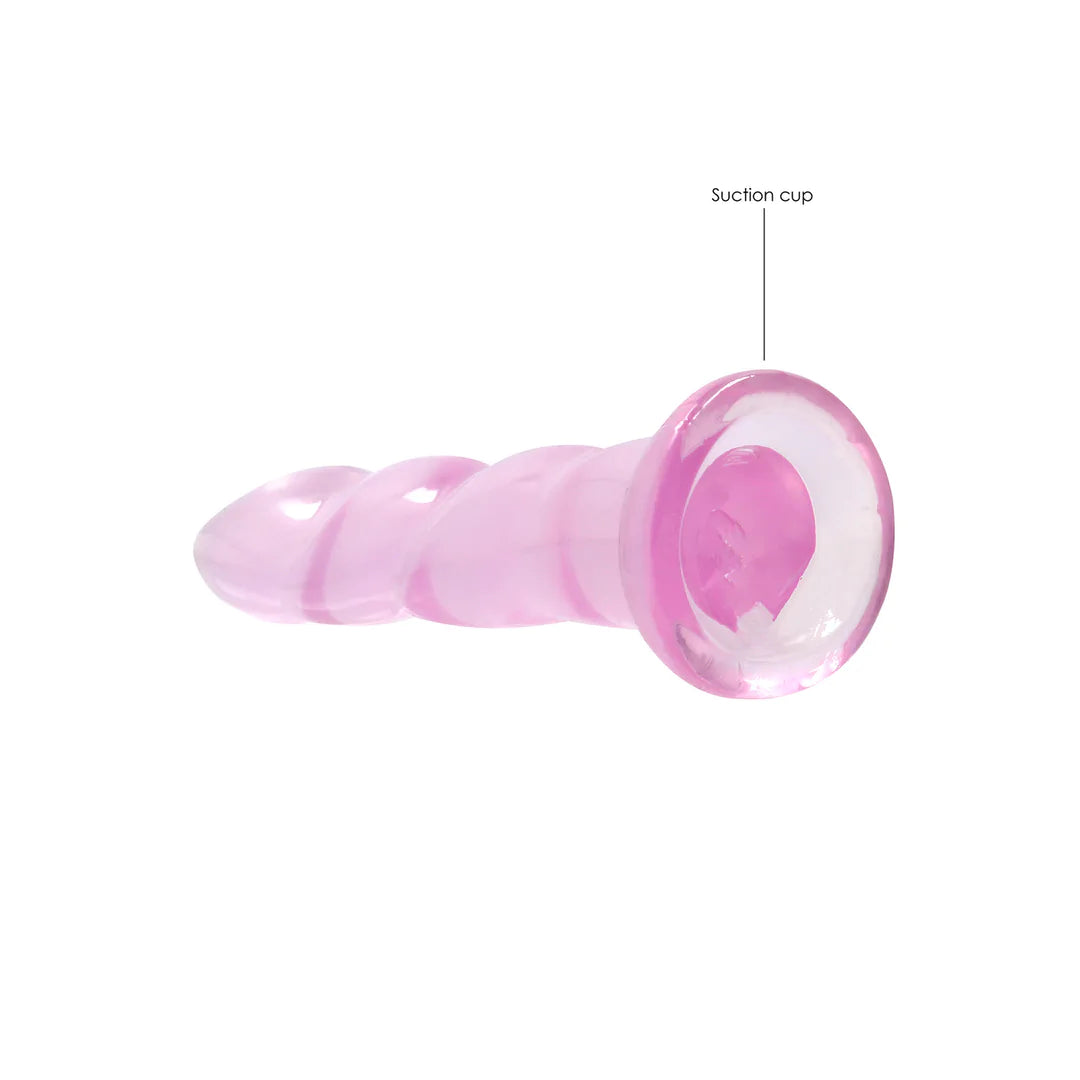 Dildo no realista con ventosa - 17 cm