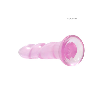 Dildo no realista con ventosa - 17 cm