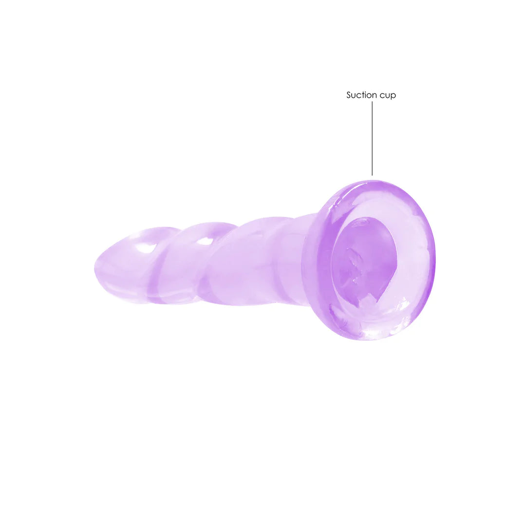 Dildo no realista con ventosa - 17 cm