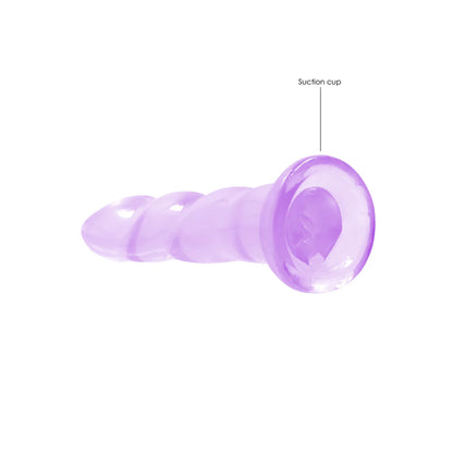 Dildo no realista con ventosa - 17 cm