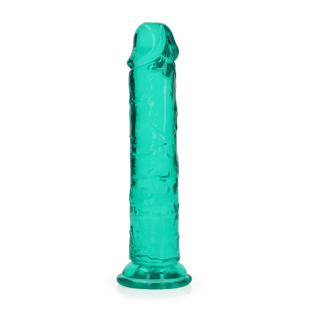 Consolador realista recto con ventosa - 7'' / 18