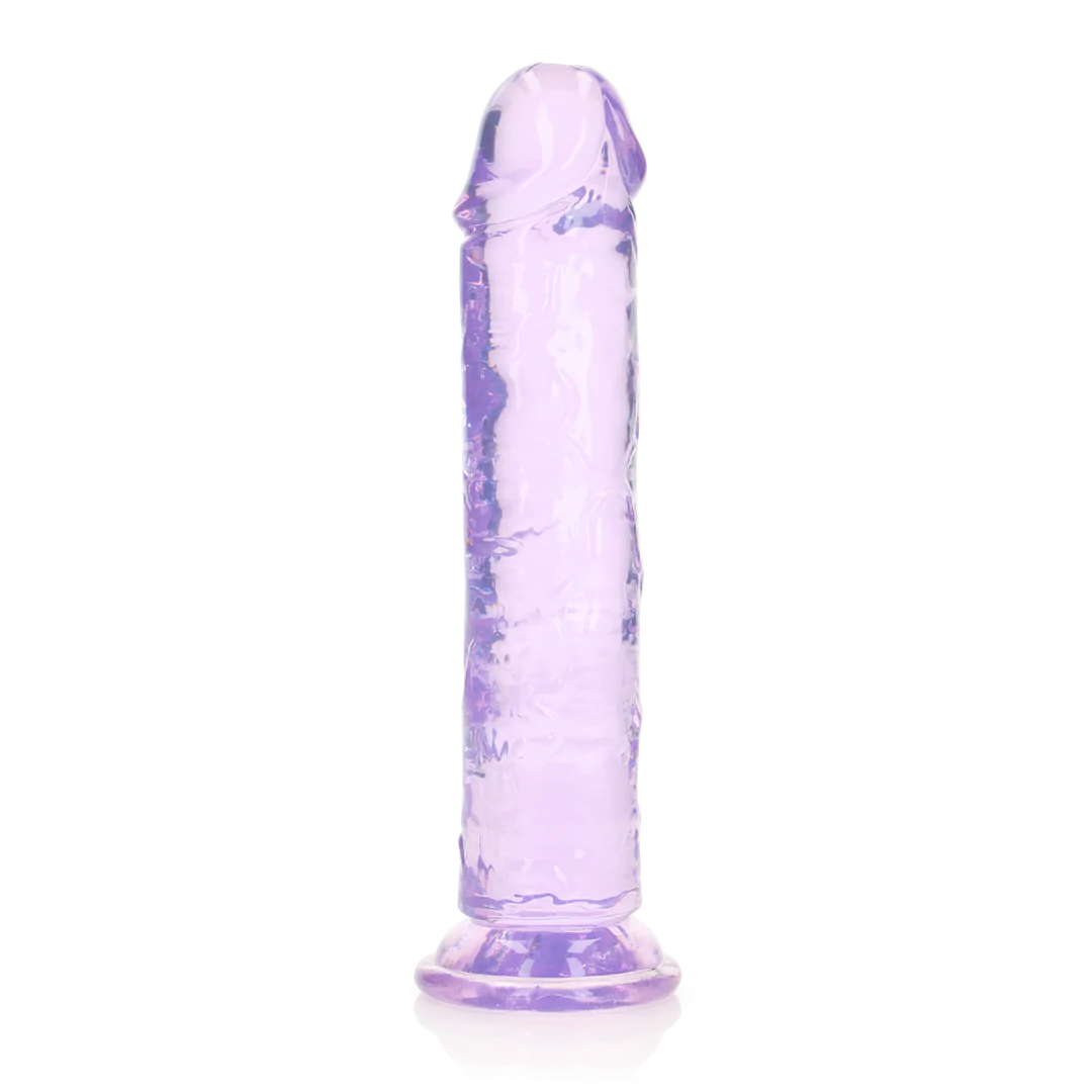 Dildo realista recto con ventosa - 8'' / 20