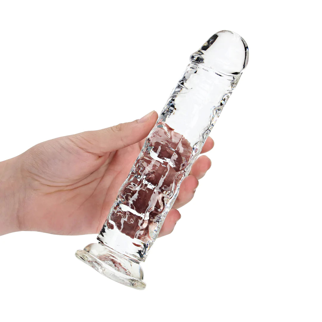 Dildo realista recto con ventosa - 8'' / 20