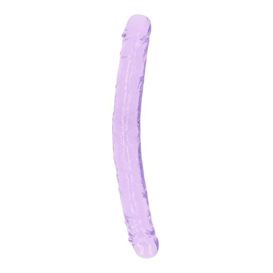 Realistic Double Dong - 13'' / 34 cm violeta