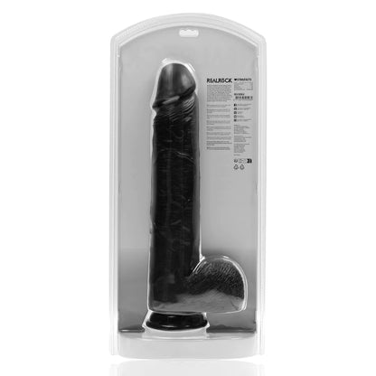 Dildo extragrande con bolas de 38 cm (15")