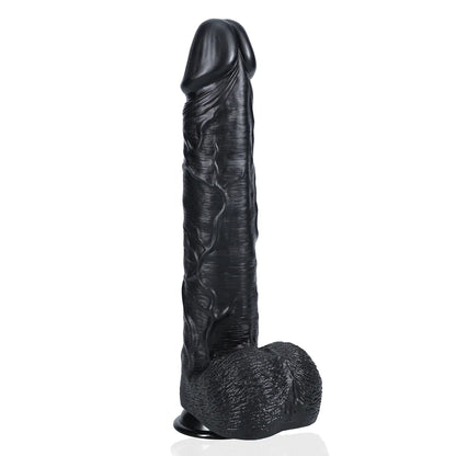 Dildo extragrande con bolas de 38 cm (15")