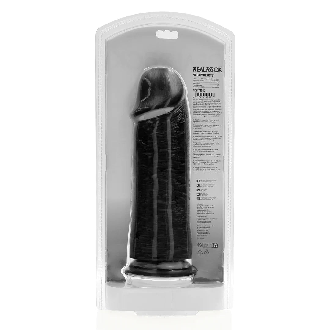 Dildo extra grueso sin bolas 10" / 25,4 cm