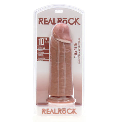 Dildo extra grueso sin bolas 10" / 25,4 cm