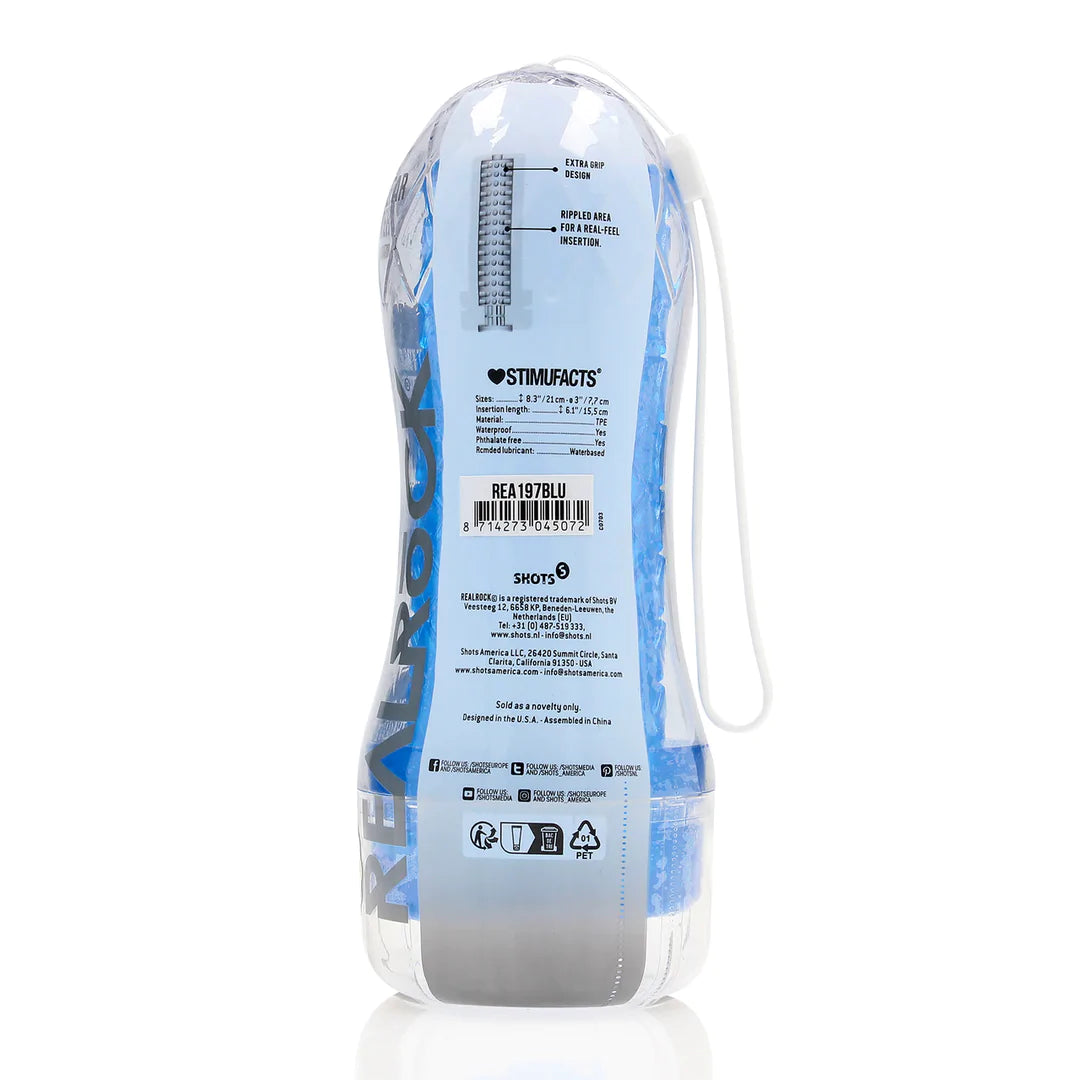 Easy Rider - Masturbador texturizado - Azul