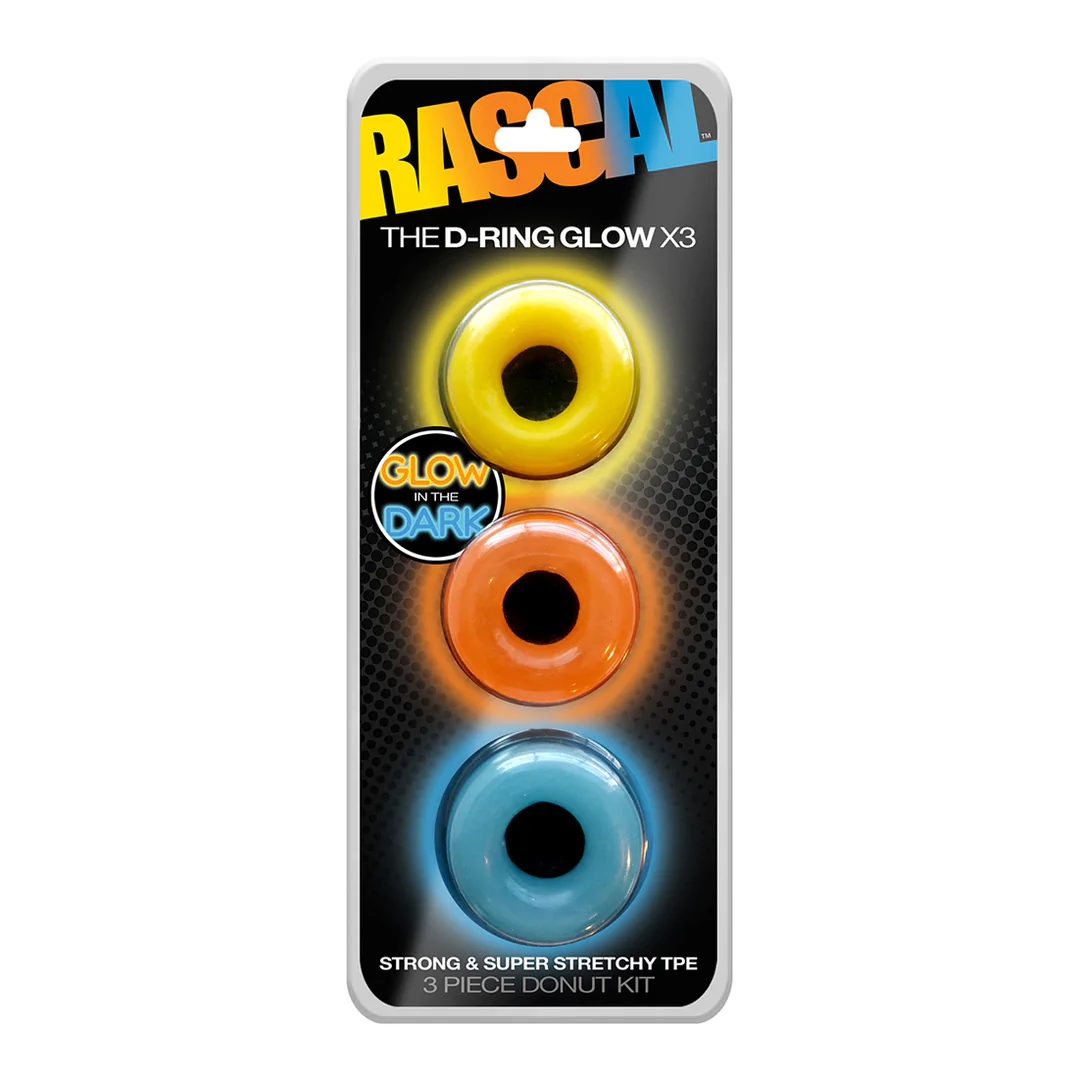 The D-Ring - Cockring Brilla en la oscuridad