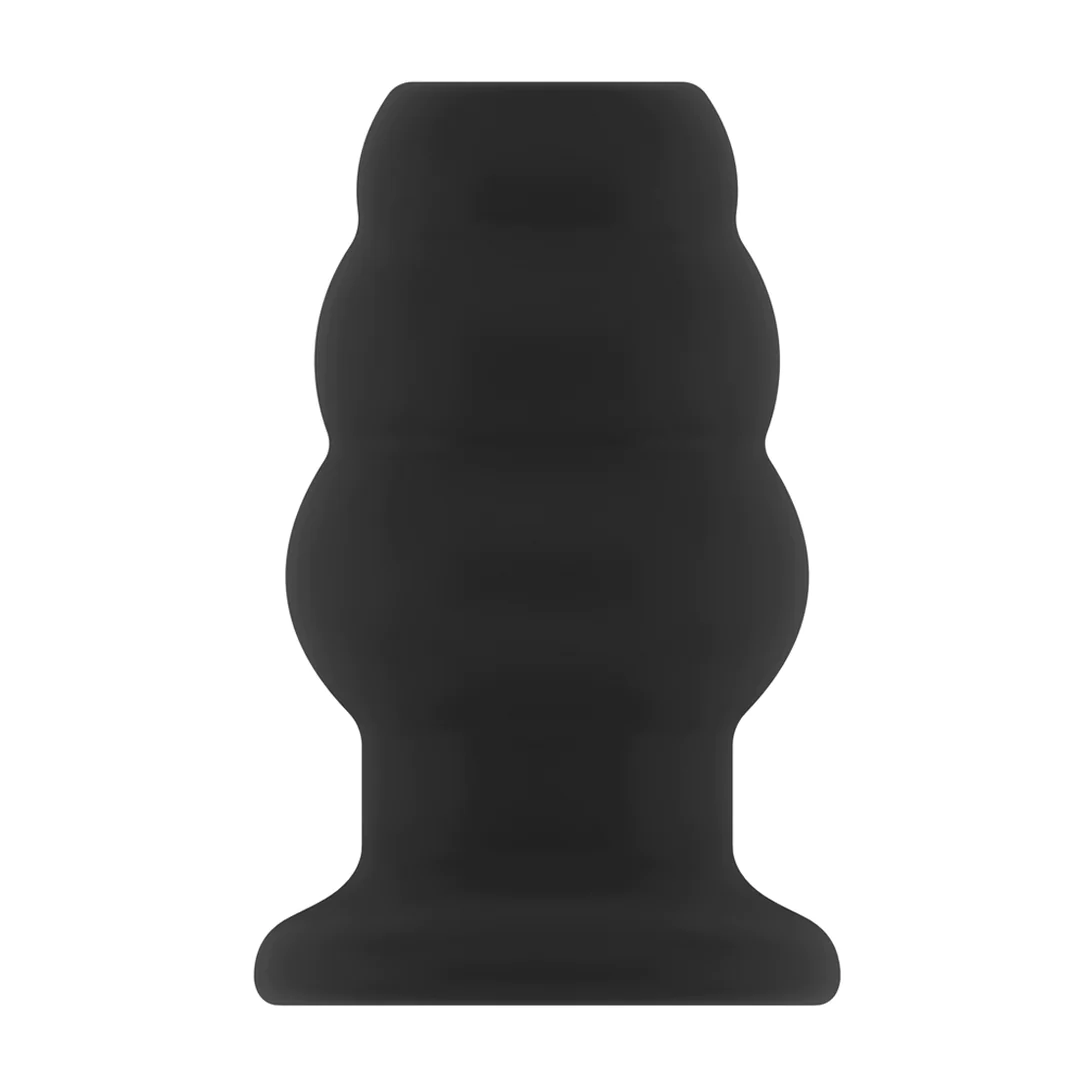 No.51 - Hollow Tunnel Butt Plug - Large Black