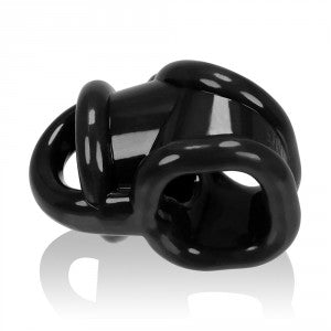 Ballsling - Stretchy Cocksling with Ball-Splitting Strap - Black