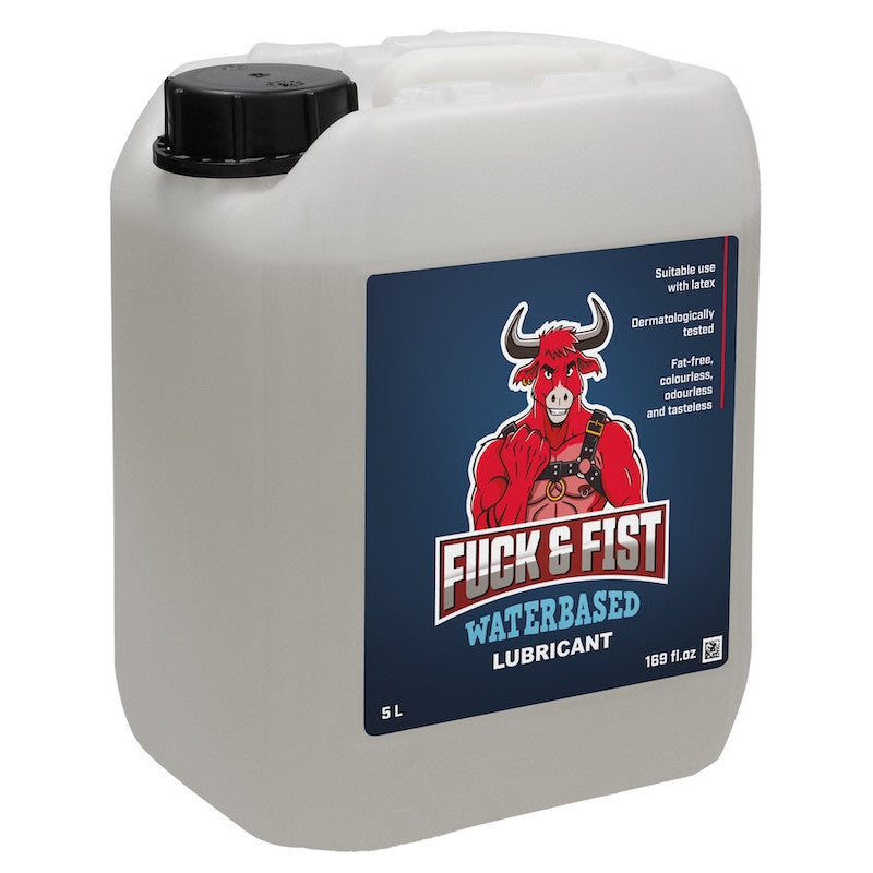 Bidon Lubricante Fuck & Fist Agua 5 Litros