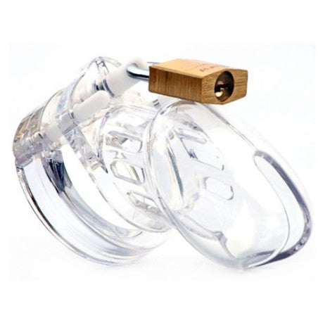 Cárcel de Castidad MINI LOCKY 6 x 3.2 cm Transparente