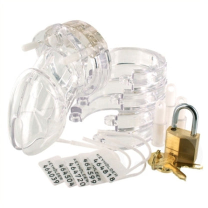 Cárcel de Castidad MINI LOCKY 6 x 3.2 cm Transparente