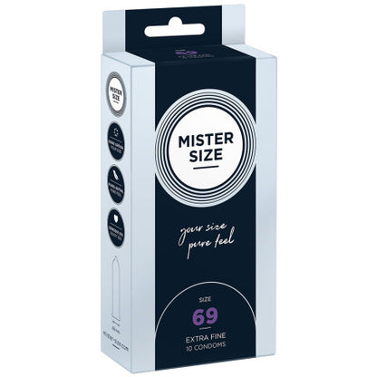 Condones Mister Size 69mm x10