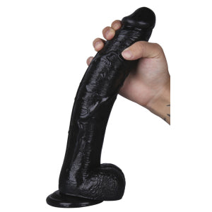 Consolador Realdong 28,5 x 5cm Negro