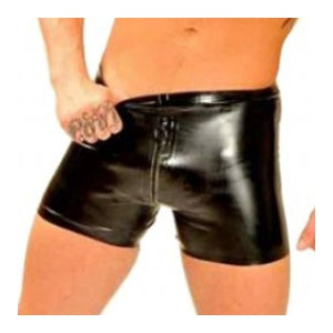 Culotte de látex con cremallera