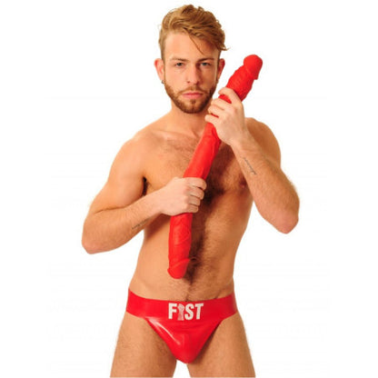 Dildo Doble Stretch No. 77 62 x 6.2cm Rojo
