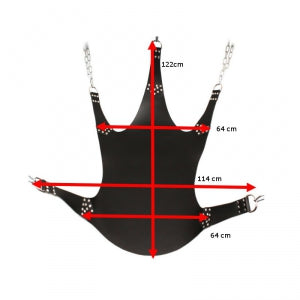 Sling de cuero con 5 puntos